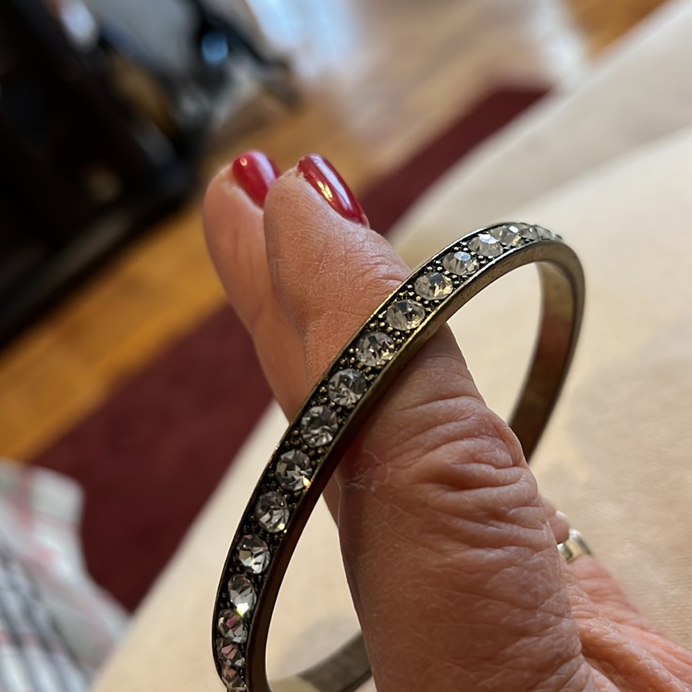 Vintage Rhinestone Bangle From Premier Designs - image 1